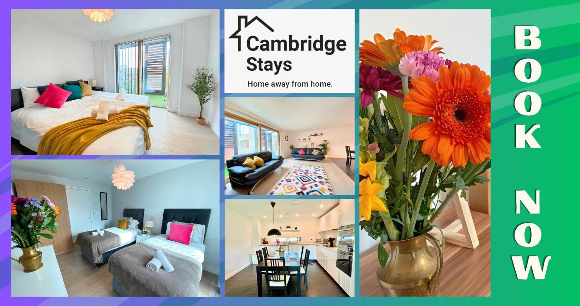 Cambridge Stays - Apartment At Addenbrooke Hospital And Bio Campus - Free Private Parking Zewnętrze zdjęcie